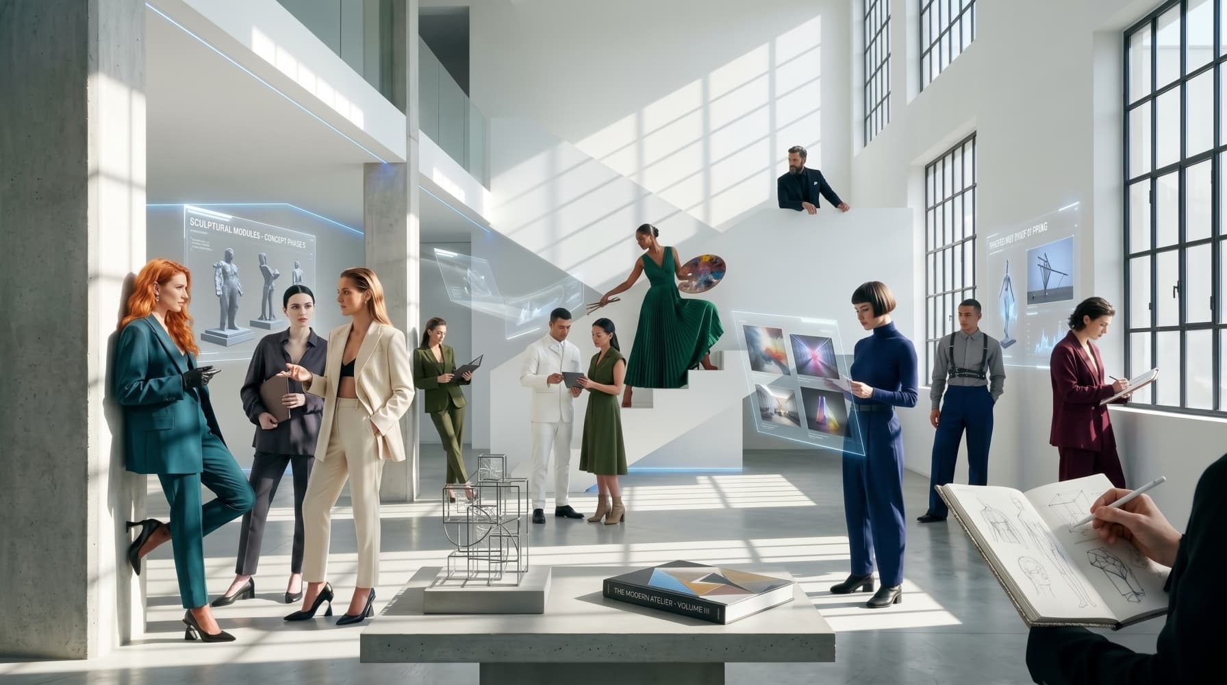 EURAN XPO concept: creators, art, fashion, architecture, design and digital culture presented in an integrated exhibition environment